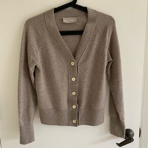 Everlane recashmere varsity cardigan EUC